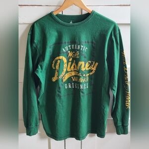 Disney Parks Authentic Disney World Original Long Sleeve T-Shirt | Unisex | Med